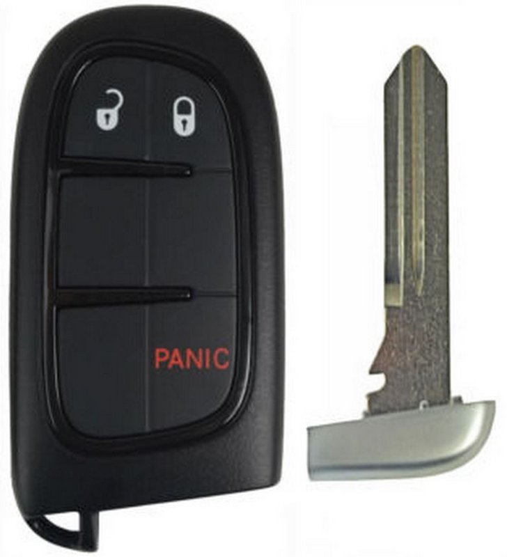 FCC ID GQ454T Dodge Ram keyless entry remote key fob enterNGo