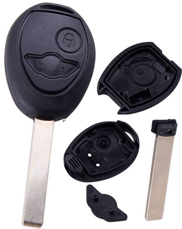 New Non Oem Replacement Integrated Shell Case Ignition Key