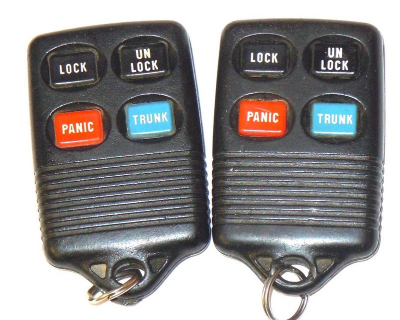 Keyless remote pair of two FCC ID GQ43VT4T DOC 1470 K763 ...