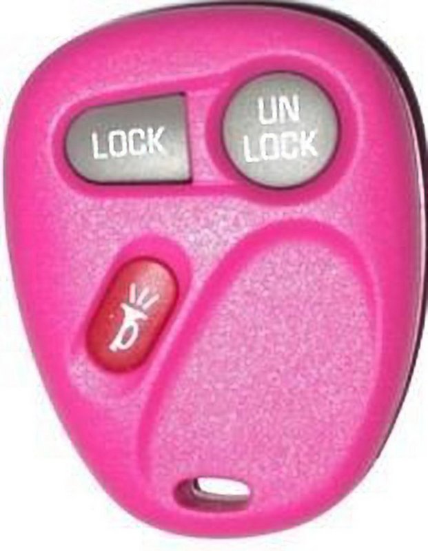 Pink Gm Keyless Entry Remote Fcc Id Kobut1bt 15732803 Car