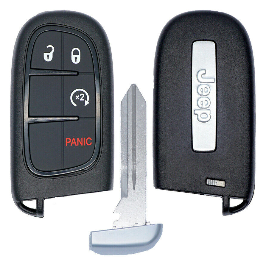 Jeep Cherokee keyless remote FCC ID GQ454T enterNGo key fob car starter smart control