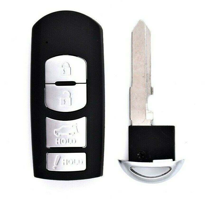 key fob for Mazda FCC ID WAZX1T763SKE11A04 proximity keyless remote