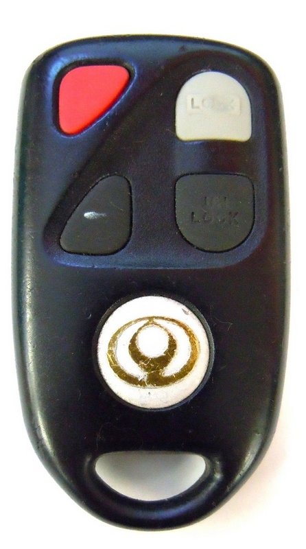 Mazda FCC ID KPU41012 keyless entry remote DOC/MDC 1988 K1248 car key ...