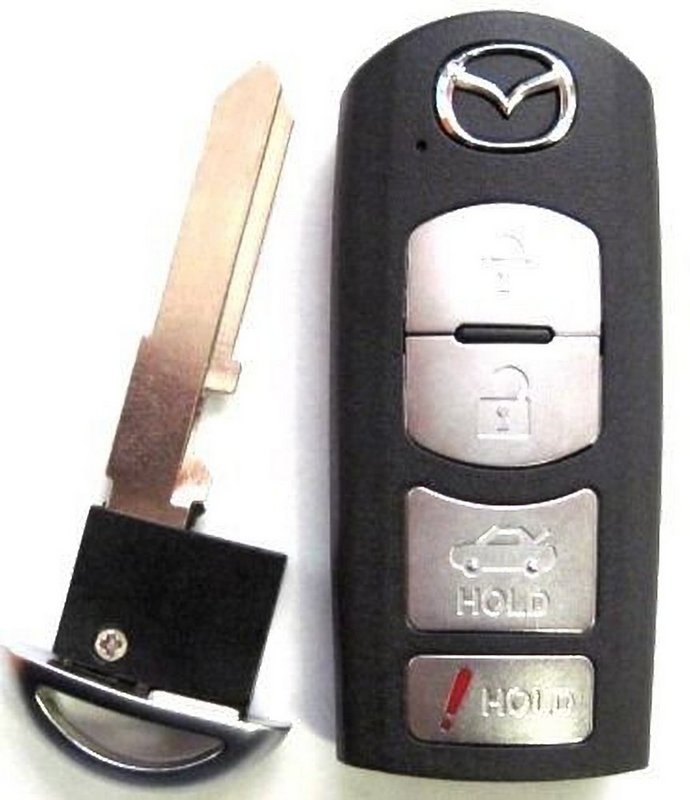 Mazda Proximity Car Entry Keyless Remote Ic 662f Ske11a03