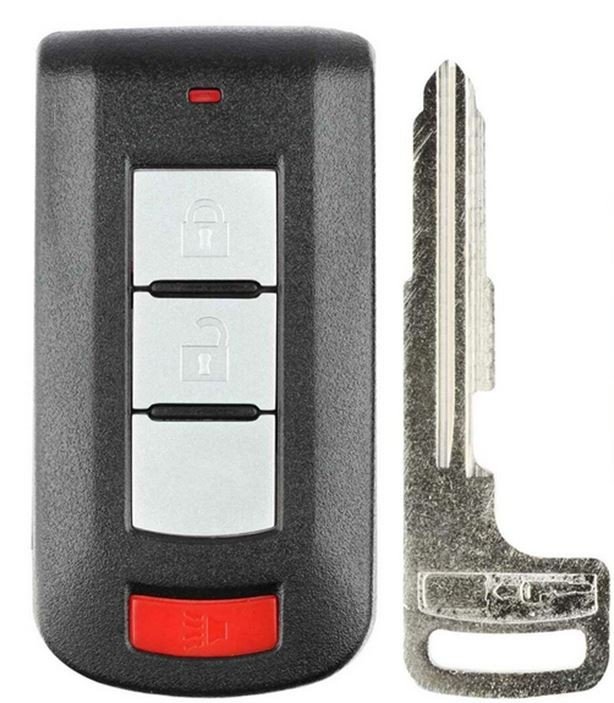 key fob fits Mitsubishi MI 8637A316 keyless remote replacement smart