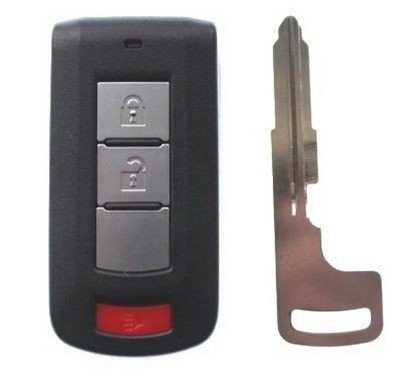 keyless remote key fob fits Mitsubishi smart proximity 8637A316