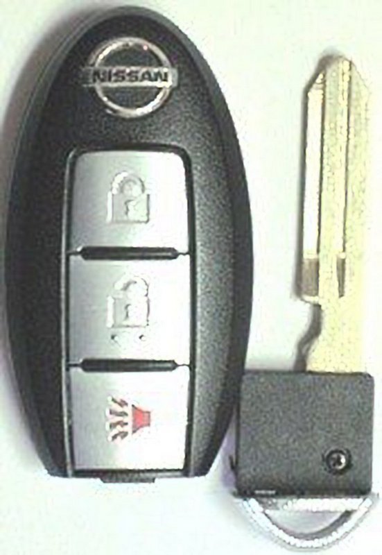 2008 2009 2010 Nissan Rogue keyless remote smart key fob Pre-Owned w