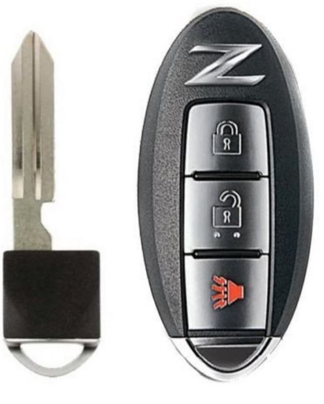 2013 Nissan 370Z keyless entry remote key fob car control keyfob transmitter proximity clicker
