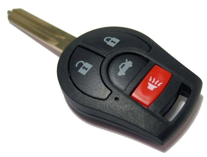 keyless remote fits Nissan CWTWBIU751 car key fob ignition