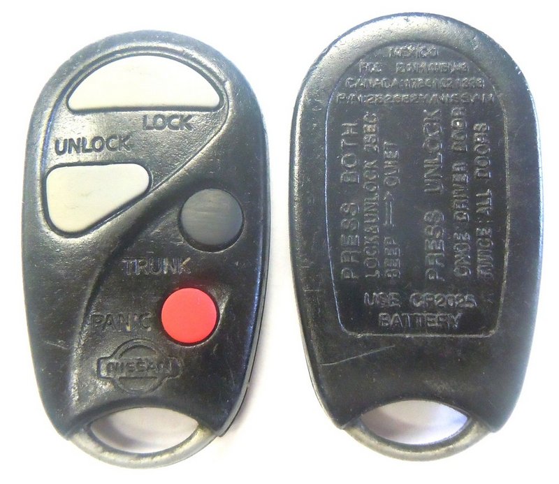 Nissan key fob FCC ID NHVBU427 keyless remote car keyfob 282684Z400