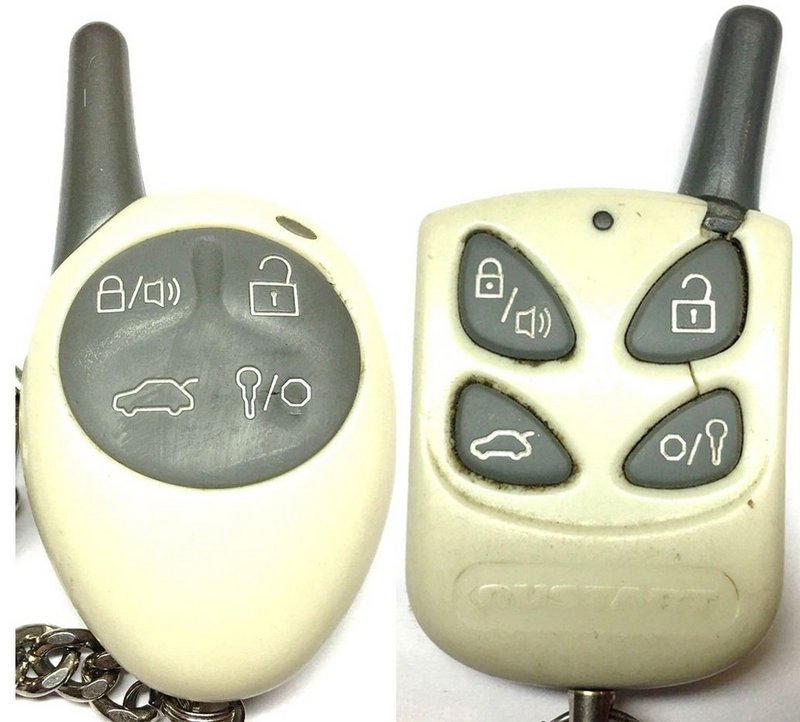 2W8000FMR keyless remote key fob car starter control transmitter