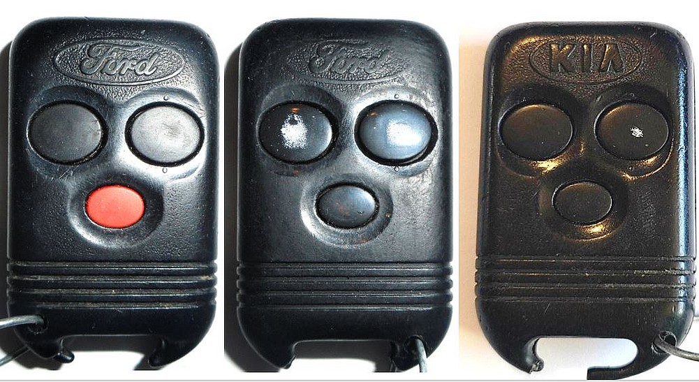 Code Alarm FCC ID GOH3BL98 3BFM2497 GOH3BL98 3 Button Keyless Remote