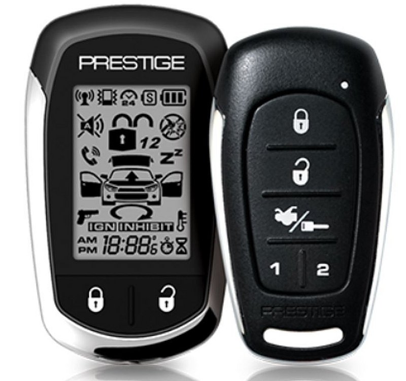 Prestige remote car starter PE2LCD RF Extended RangeKit f/ Flashlogic