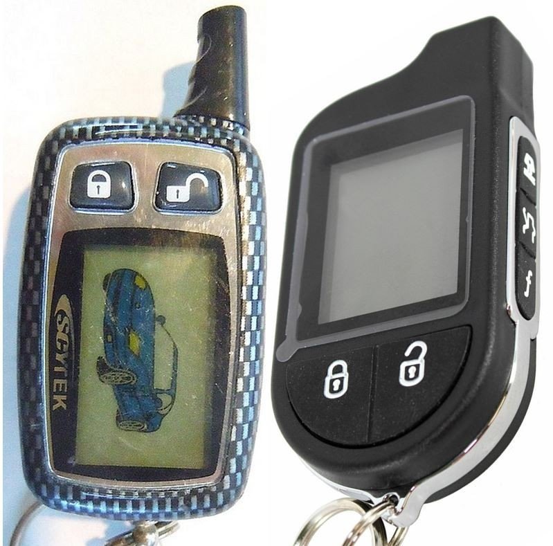 Scytek keyless remote car starter LCD Screen Astra Galaxy alarm T52W