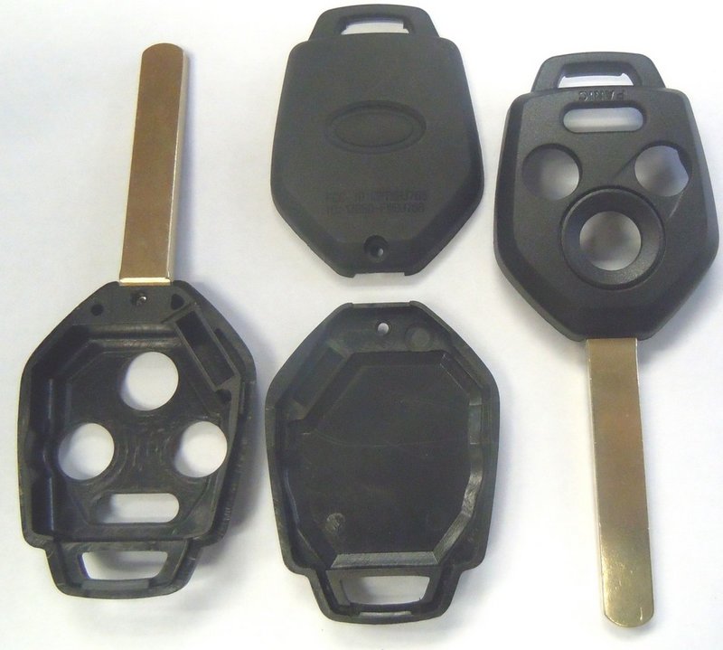 New Laser Key Case Cover Shell For Subaru 4 Button Fcc Id