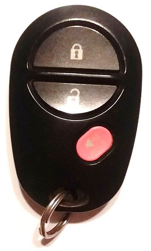 fob key remote fcc toyota keyless control pre owned 2009 oem entry button fits 2008 clicker keyfob transmitter replacement reg