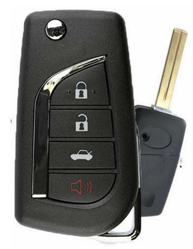 key fob fits Toyota keyless remote FCC ID HYQ12BFB flip keyfob smartkey