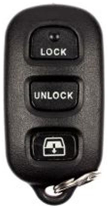 key fob fits Toyota Tundra 2005 keyless remote VIP RS3200 car keyfob