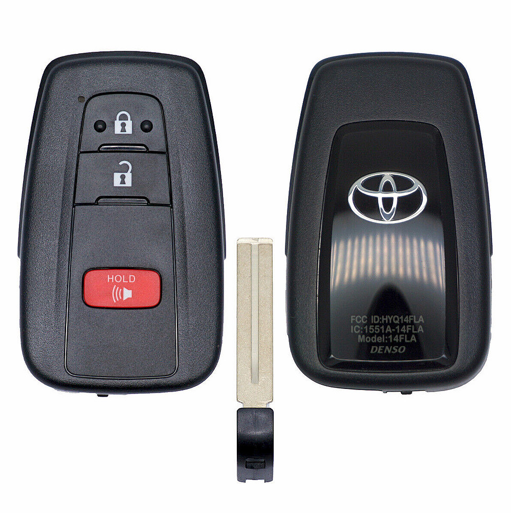 Toyota 4Runner key fob FCC ID HYQ14FLA keyless remote unlocked