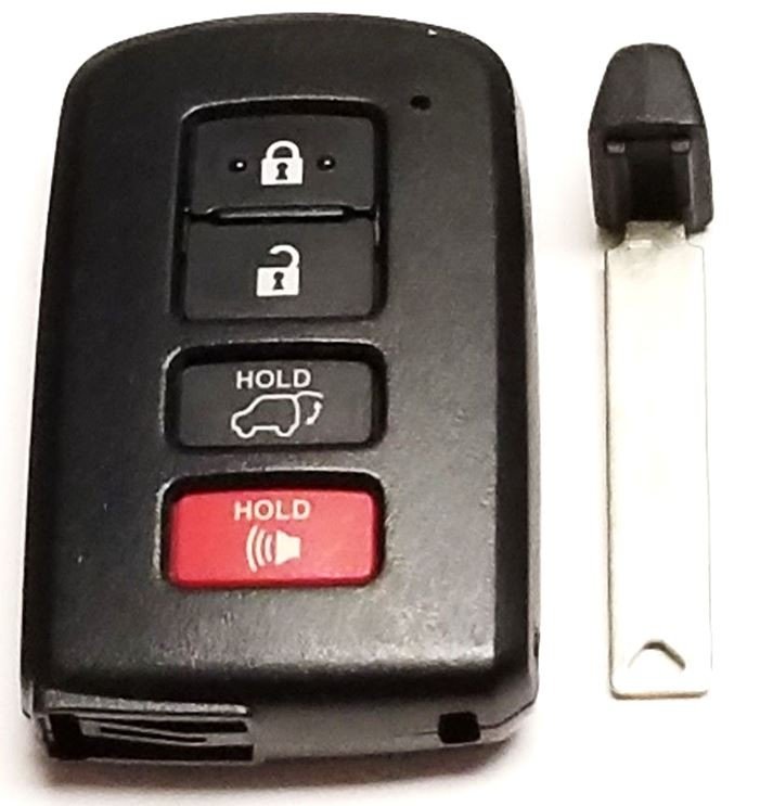 Toyota smart key fob keyless remote FCC ID HYQ14FBA 899040R080 281451