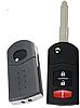 NEW Mazda 3-button remote flip key BGBX1T478SKE125-01 Switchblade Fob 