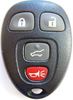 key fob for Pontiac Pursuit 2005 keyless entry remote keyfob car ...