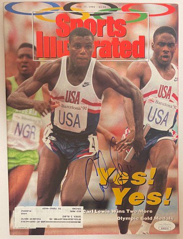Autographed Newspapers, Programs, and Magazines