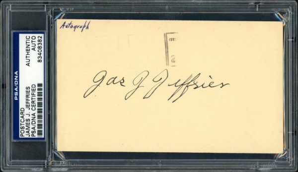 Autographed Cut Signatures