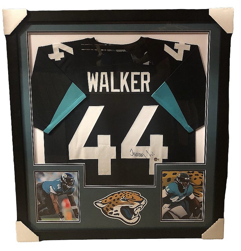 Blake Bortles Signed Jaguars 30x40 Custom Framed Jersey Display