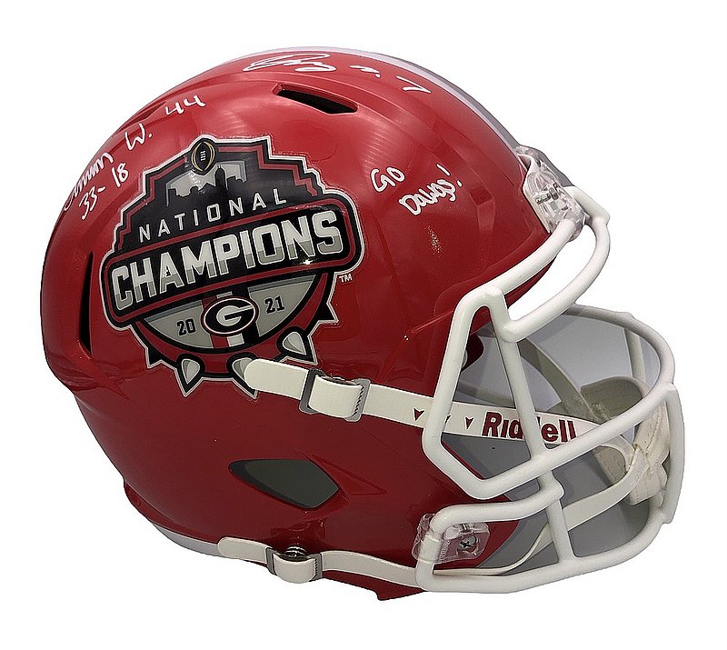 Autographed Full Size Helmets