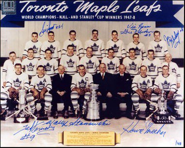 Dave Ellett Toronto Maple Leafs Autographed 8x10 Photo