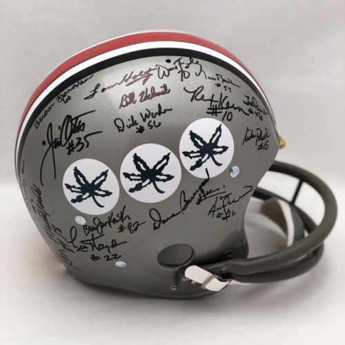 Dwayne Haskins Ohio State Buckeyes Autographed Signed Speed Replica Helmet  - Certified Authentic