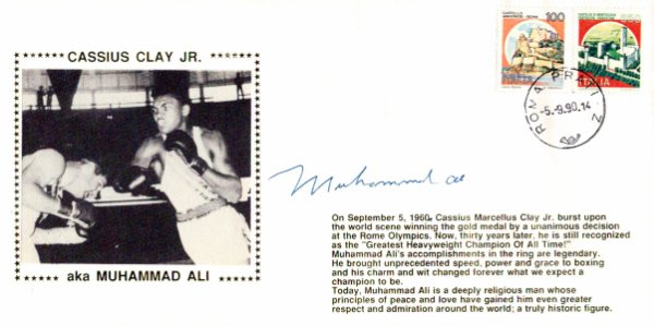 Autographed First Day Covers