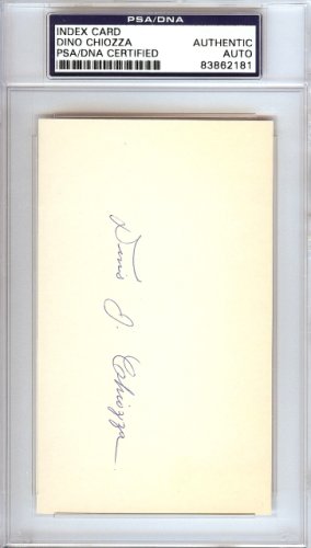 Autographed Cut Signatures