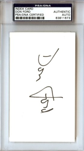 Autographed Cut Signatures