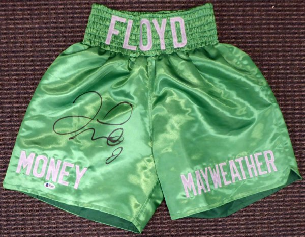 Autographed Trunks and Shoes