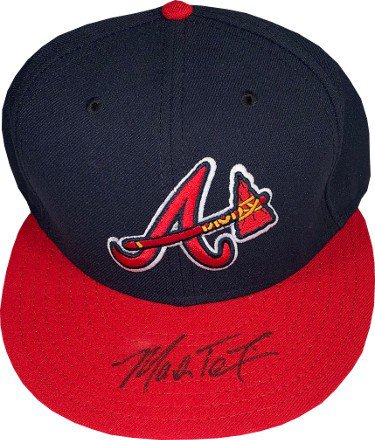 Autographed Baseball Hats