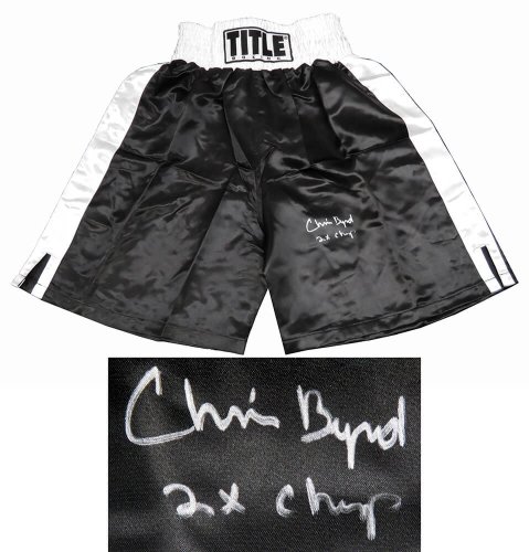 Autographed Trunks & Shoes