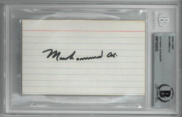 Autographed Cuts