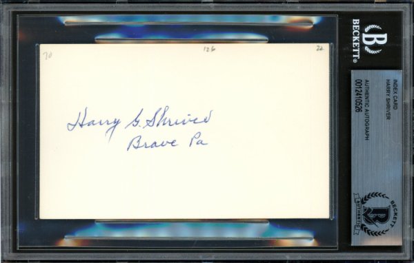 Autographed Cut Signatures