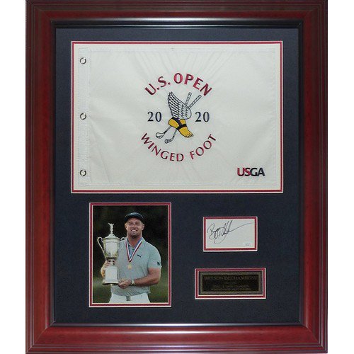 Autographed Framed Pin Flags