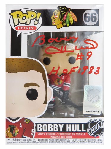 Autographed Figurines and Funko Pop Dolls