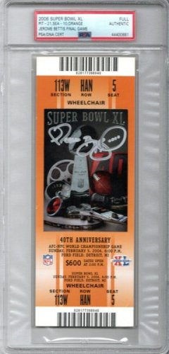 Autographed Tickets and Scorecards
