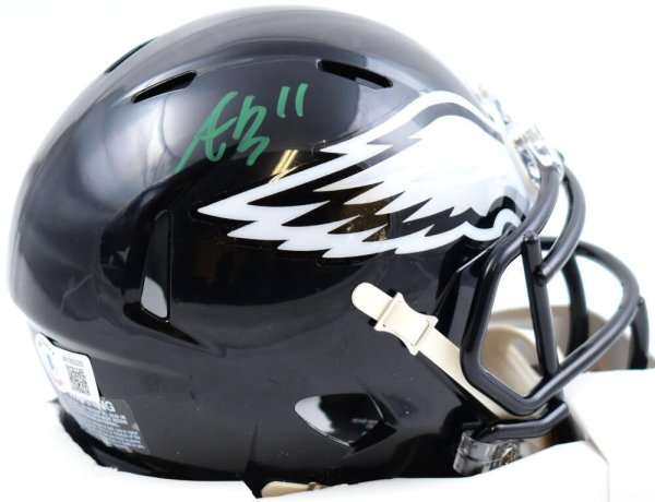 A.J. Brown Autographed Full Size 2022 Speed Alt Authentic Helmet Eagles  PSA/DNA