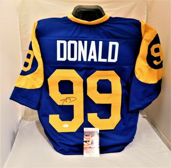 la rams custom jersey