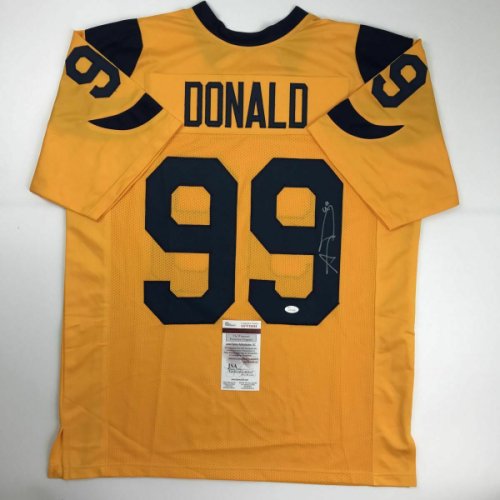 Aaron Donald Autographed Memorabilia Signed Photo, Jersey, Collectibles 