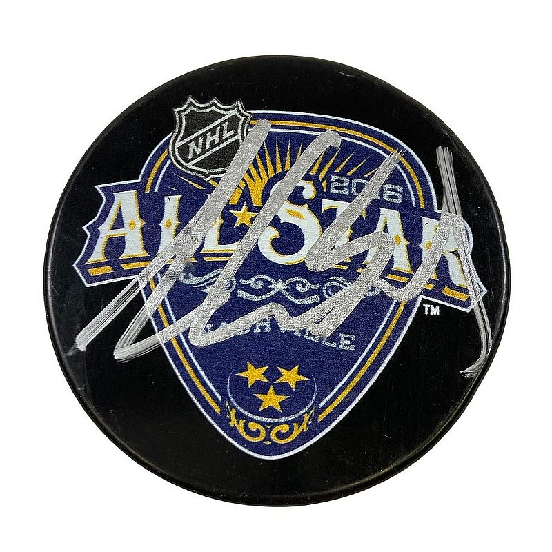 Mike Hoffman Florida Panthers Autographed Game-Used Goal Puck from