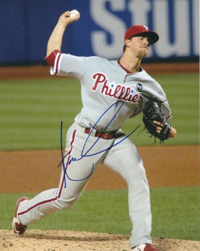 Zack Wheeler Philadelphia Phillies Fanatics Authentic Autographed 16 x 20  Pitching Photograph