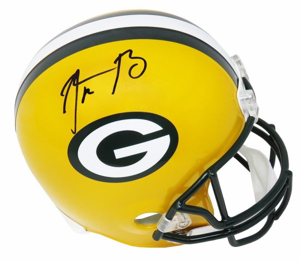 Green Bay Packers Autographed Full Size Helmets