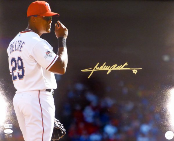 Adrian Beltre Autographed Signed Framed Texas Rangers Jersey 